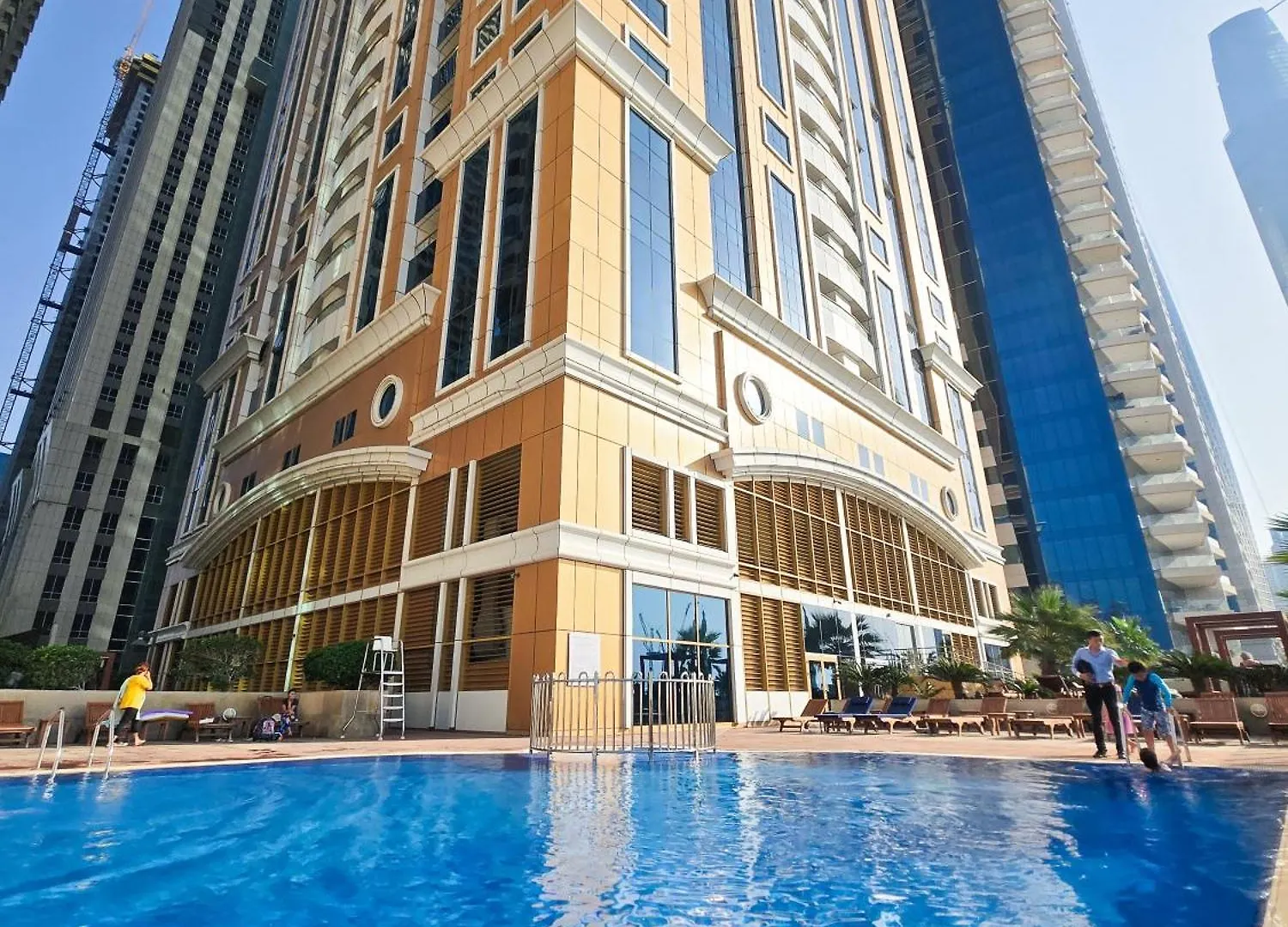 Fabulous 1Br In Dubai Marina Near Beach With Sea Views 0*,